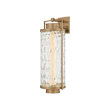 Haddock Wall Sconce LIGHTING - wall sconce Hudson Valley Lighting Patina Brass Large