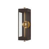 Garvey Wall Sconce LIGHTING - Wall Sconce Hudson Valley Lighting Textured Bronze Small