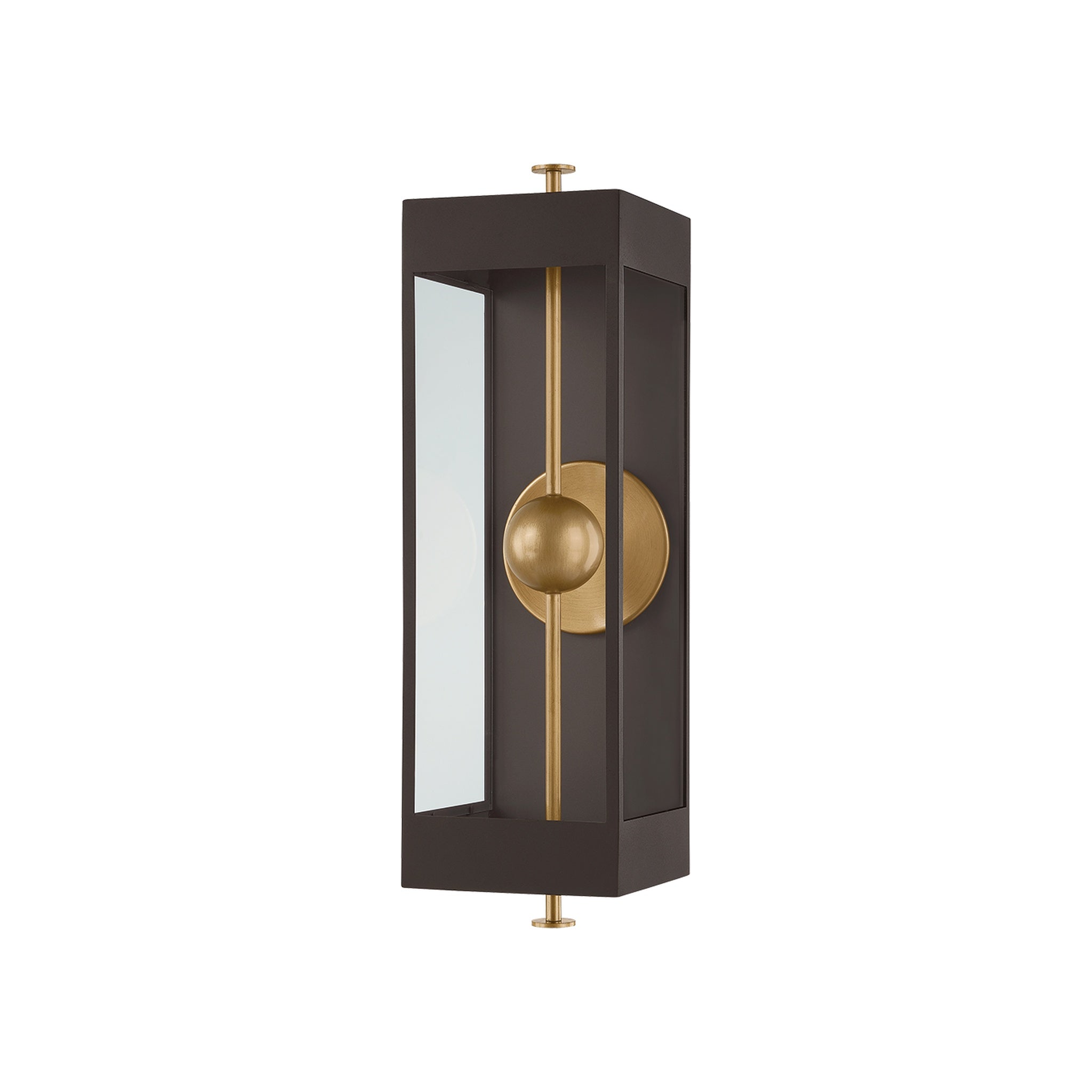 Garvey Wall Sconce, Textured Bronze Medium