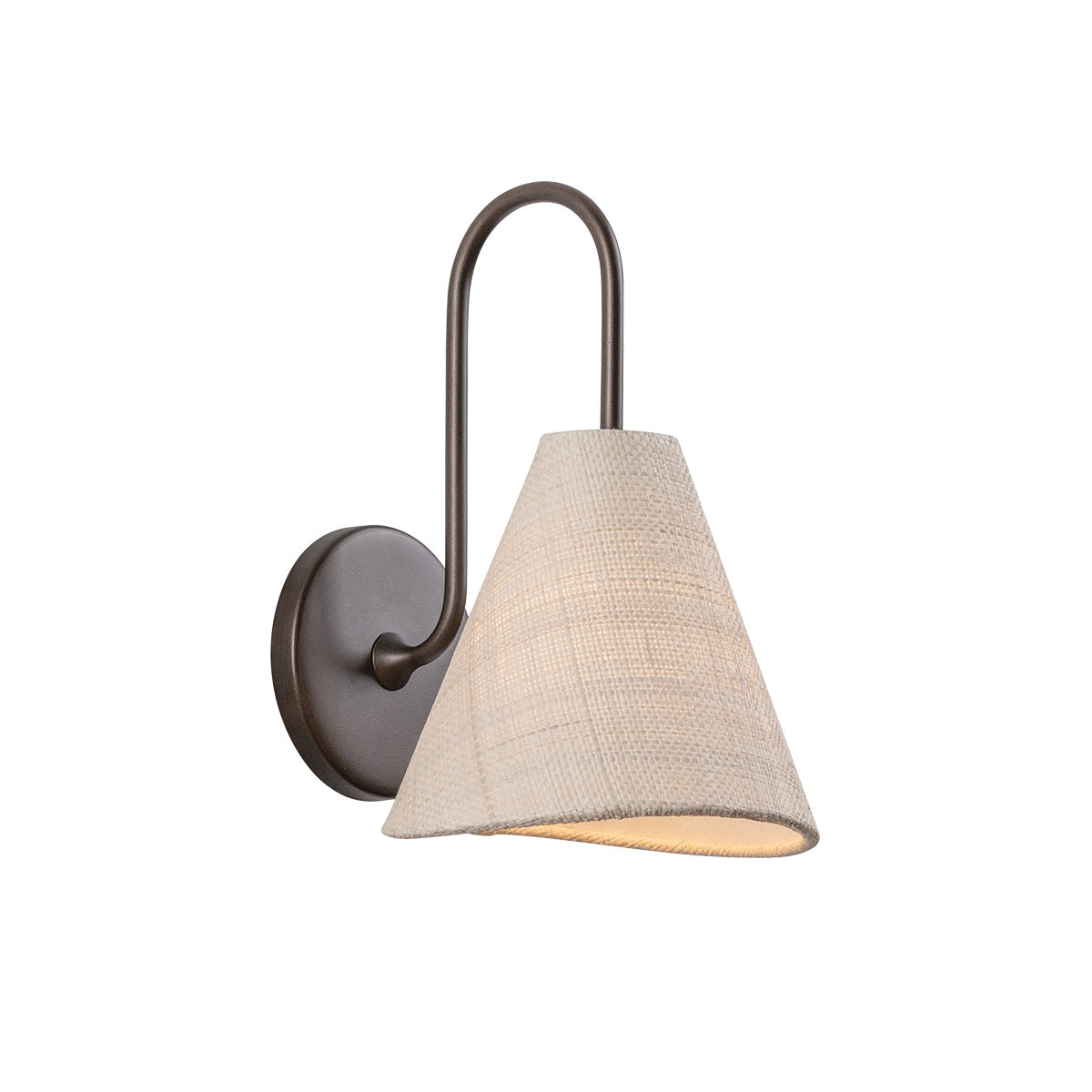 Candler Wall Sconce, Bronze Leaf