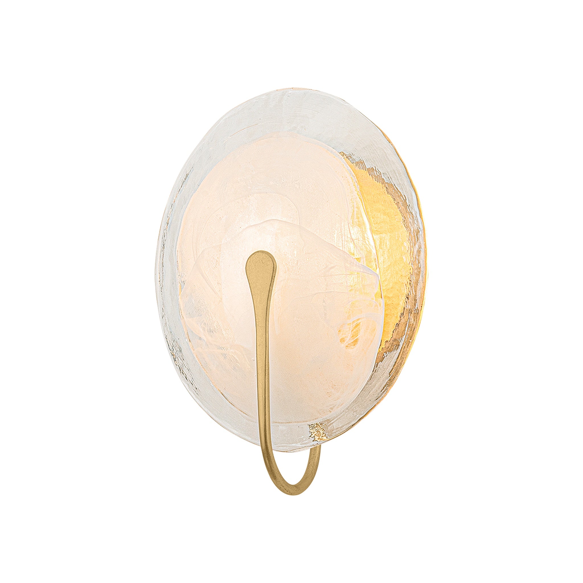 Valley Wall Sconce, Vintage Gold Leaf