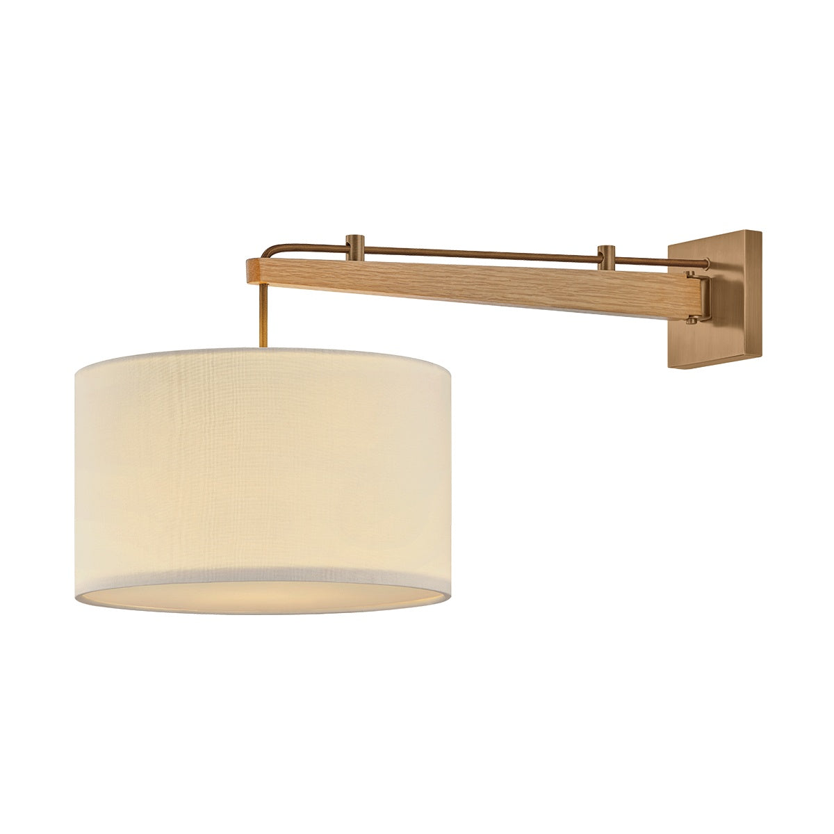 Mailo Wall Sconce, Patina Brass
