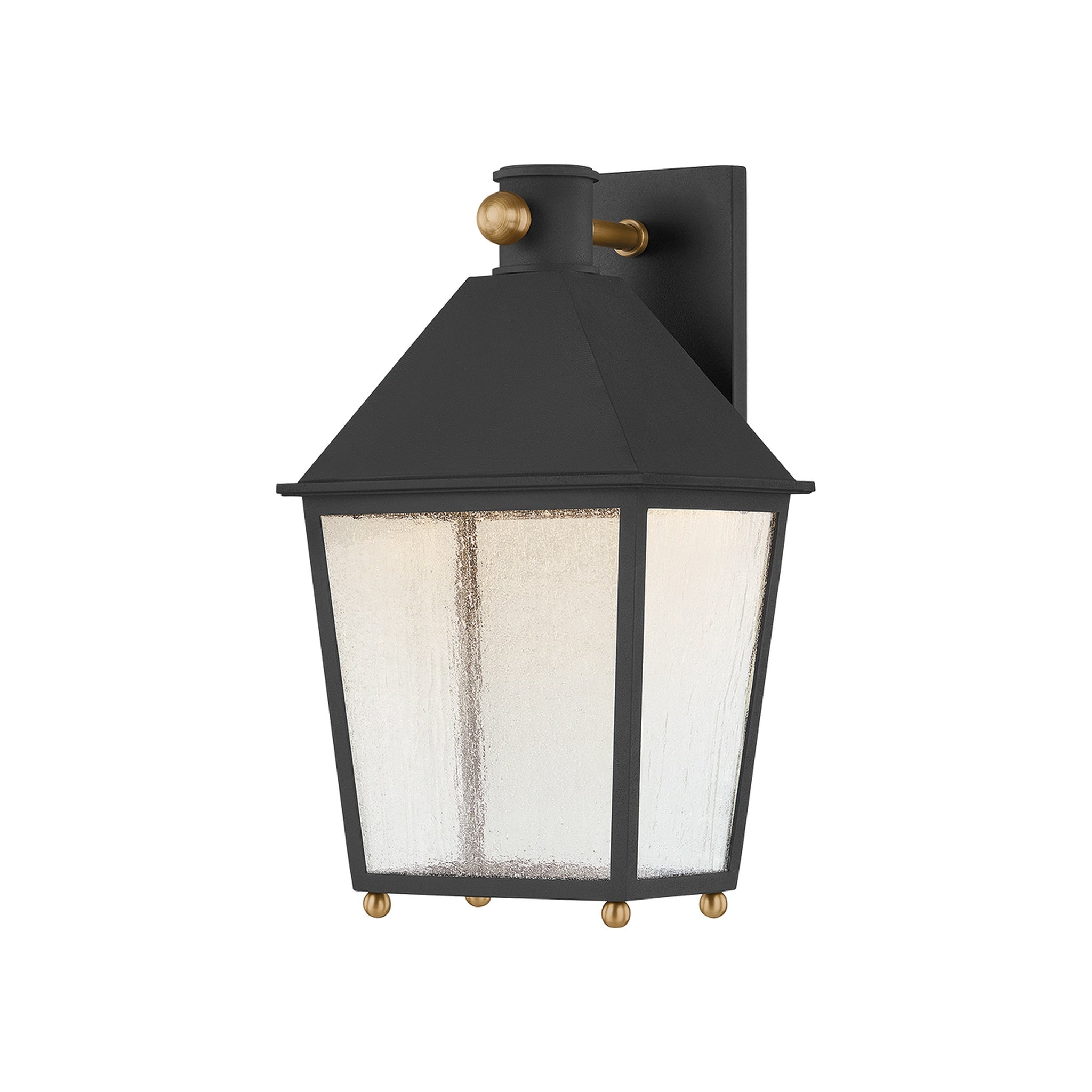Gladden Wall Sconce, Texture Black Small