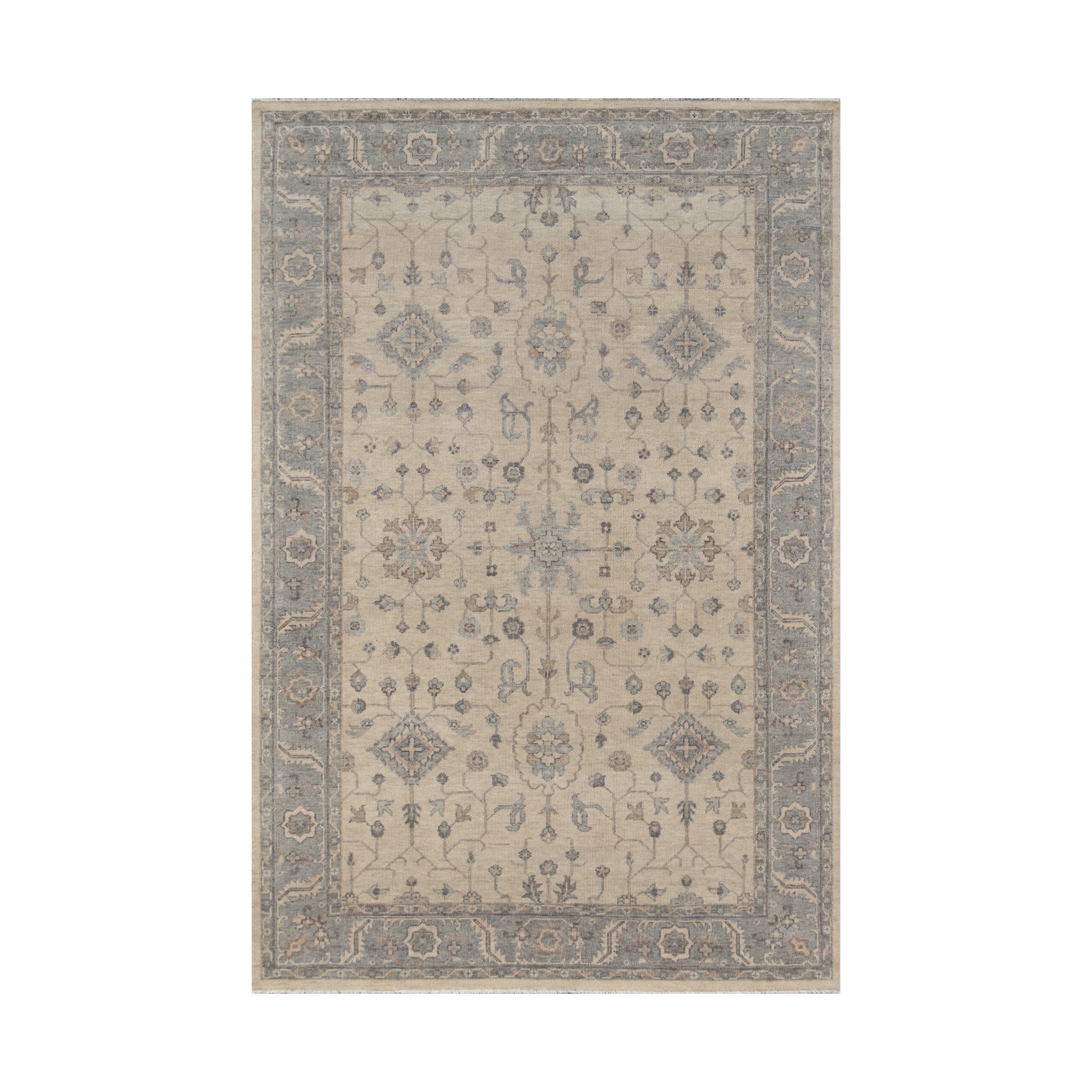 Benara Beige Hand Knotted Rug RUGS - wool Momeni 2' x 3'