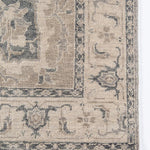 Benara Grey Hand Knotted Rug RUGS - wool Momeni