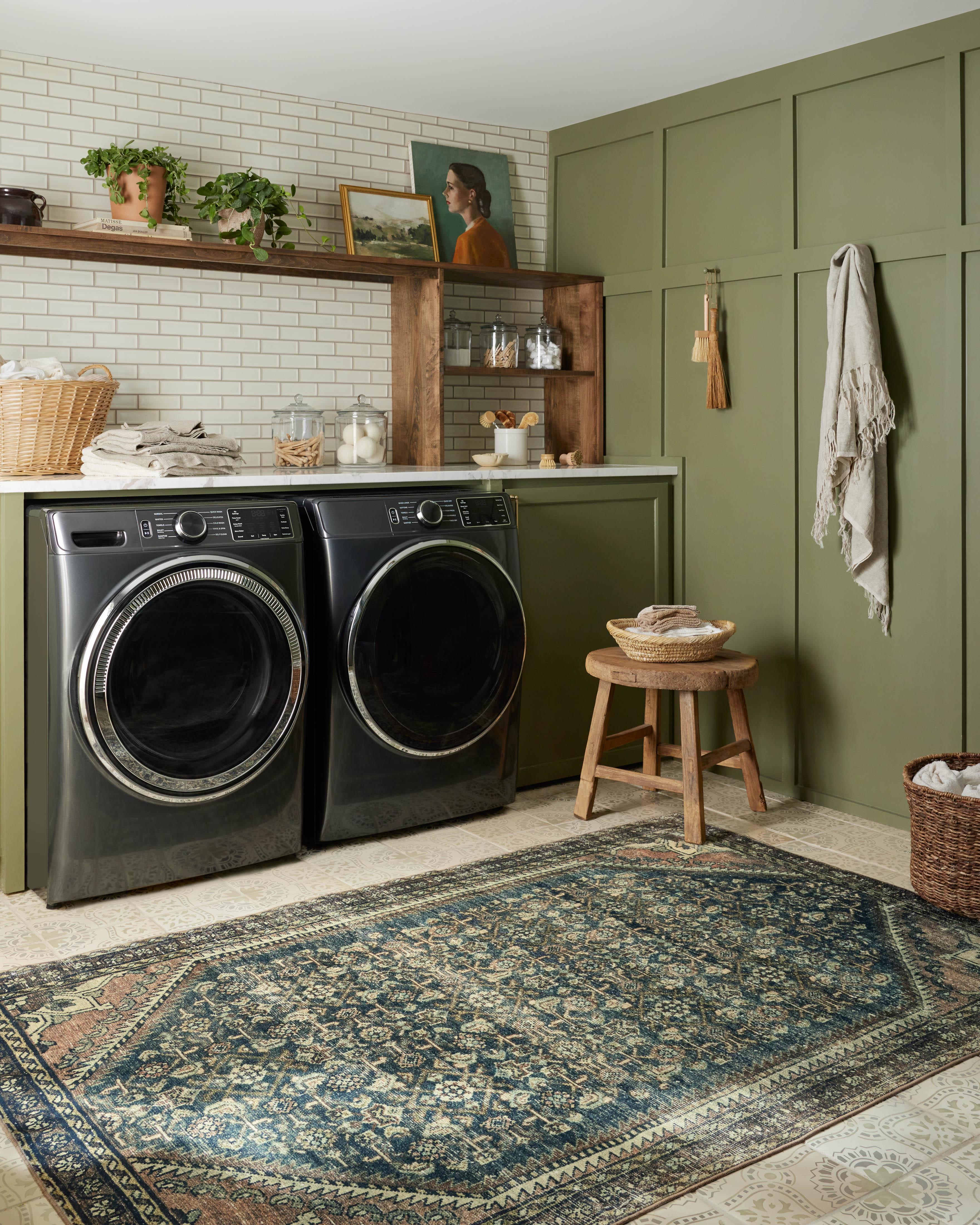 Joanna Gaines x Loloi Banks Denim / Clay Rug RUGS - synthetic Loloi