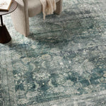 Joanna Gaines x Loloi Banks Blue / Lagoon Rug RUGS - synthetic Loloi