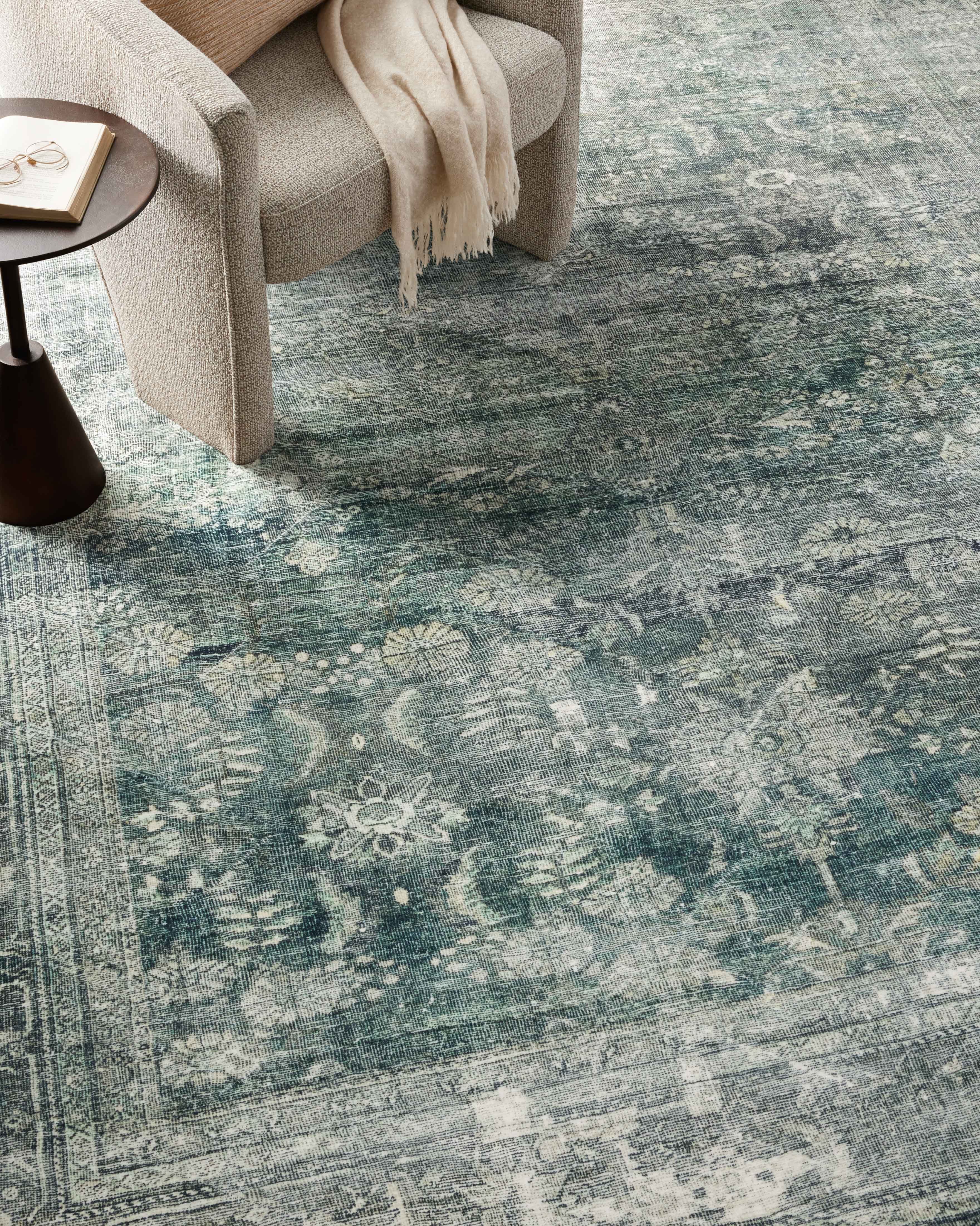 Joanna Gaines x Loloi Banks Blue / Lagoon Rug RUGS - synthetic Loloi