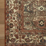 Magnolia Home by Joanna Gaines x Loloi Banks Brick / Ivory Rug 1 - RUGS - patterned Loloi
