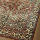 Joanna Gaines x Loloi Banks Brick / Ivory Rug RUGS - synthetic Loloi
