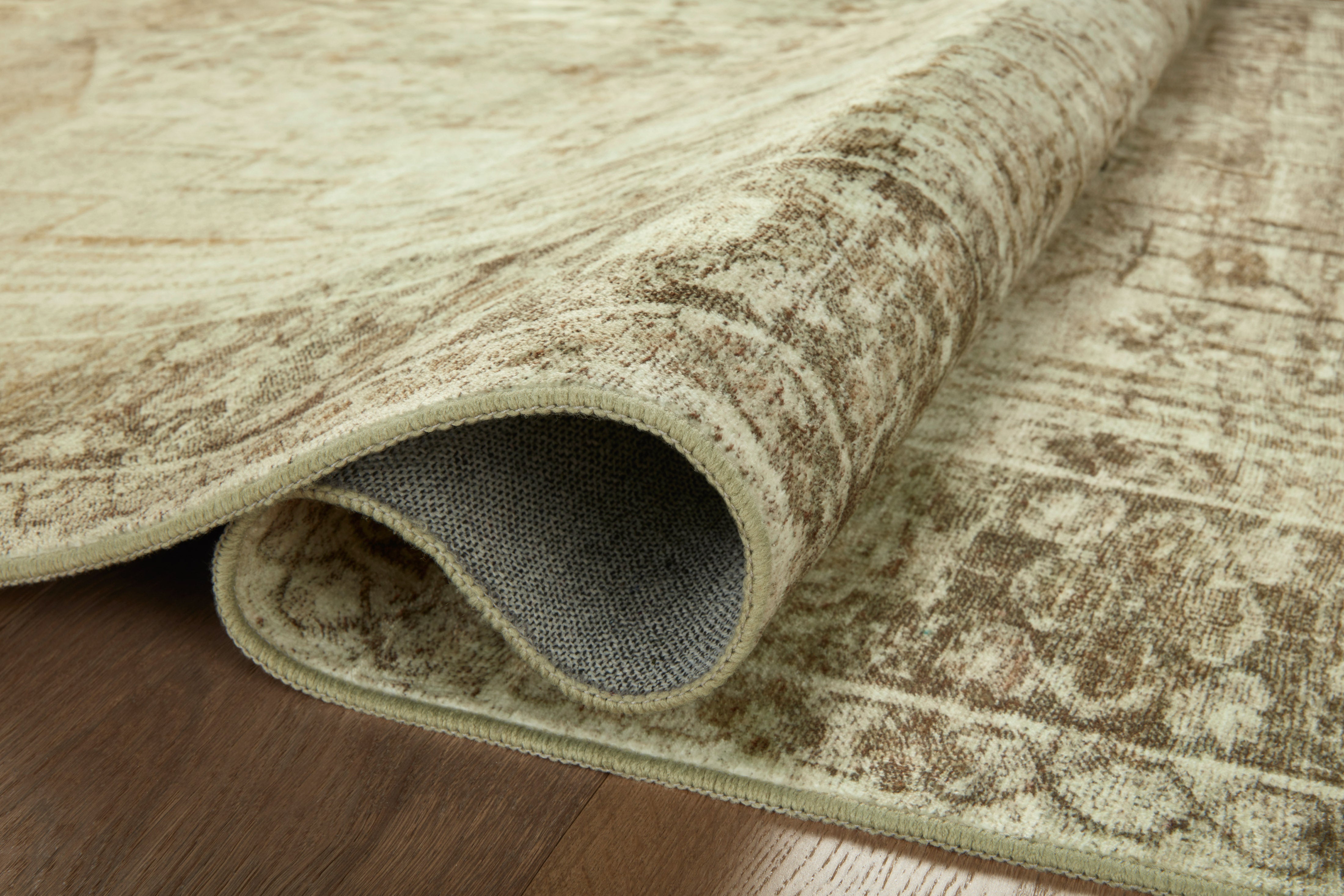 Magnolia Home by Joanna Gaines x Loloi Banks Natural / Granite Rug 1 - RUGS - patterned Loloi