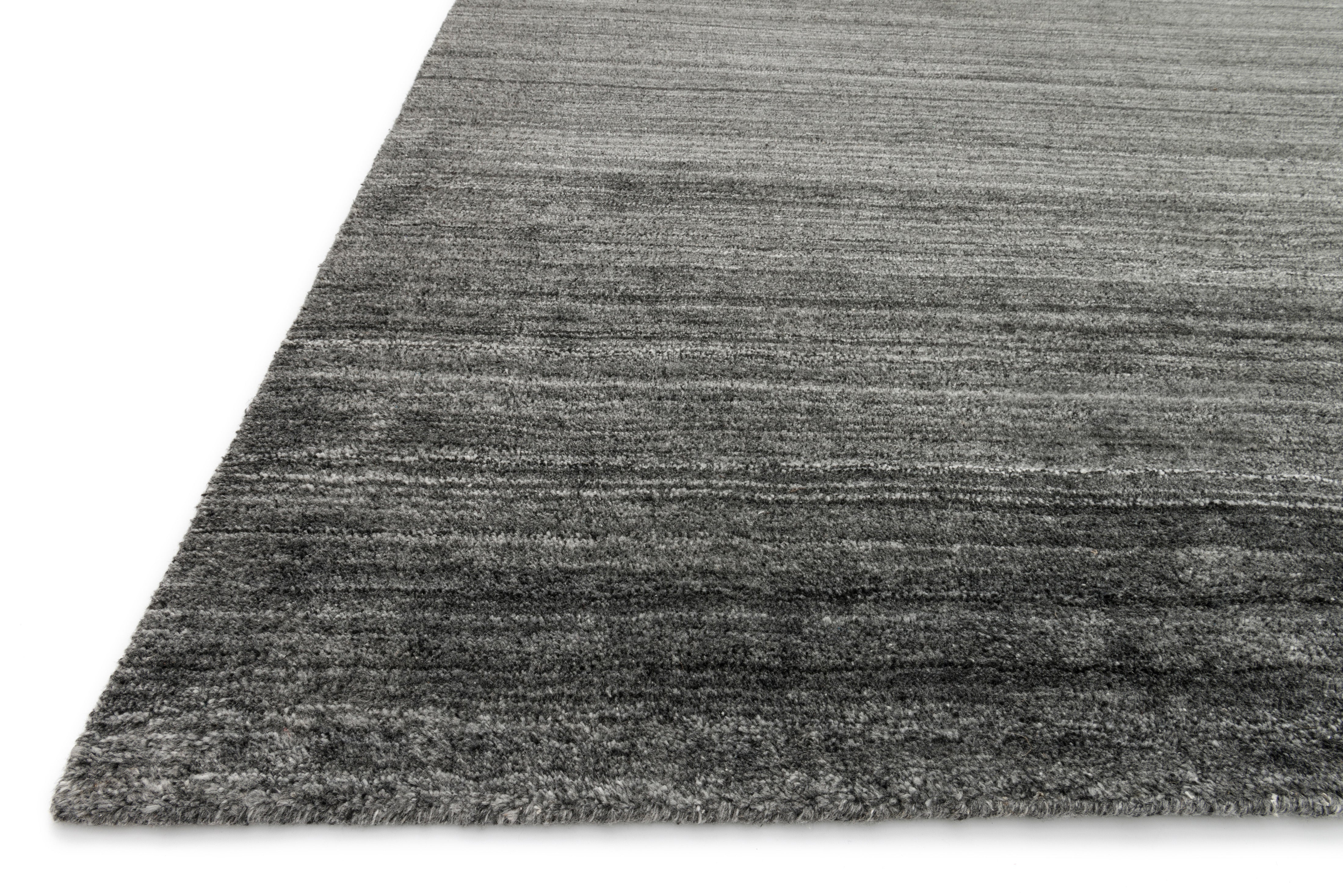 Loloi Barkley Charcoal Rug RUGS - wool Loloi
