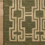 Jeremiah Brent x Loloi Barrow Moss / Beige Rug RUGS-geometric Loloi