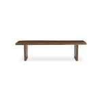 Liora Dining Bench Large Brown Furniture - Dining Benches Moe's Furniture