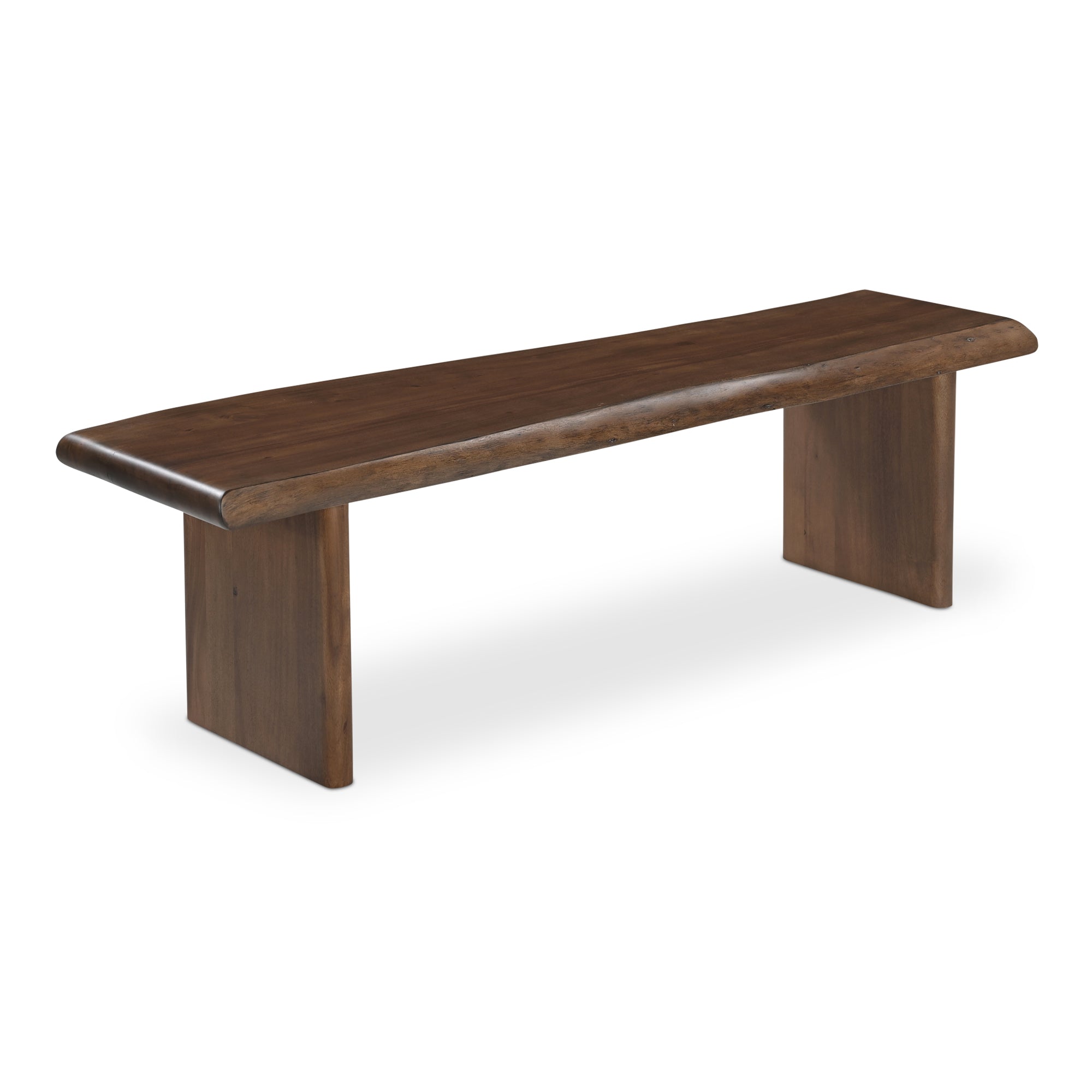Liora Dining Bench Small Brown Furniture - Dining Benches Moe's Furniture