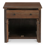 Genevieve Charging Nightstand Furniture - Nightstands Moe's Furniture