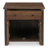 Genevieve Charging Nightstand Furniture - Nightstands Moe's Furniture