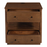Lorelai Charging Nightstand Furniture - Nightstands Moe's Furniture
