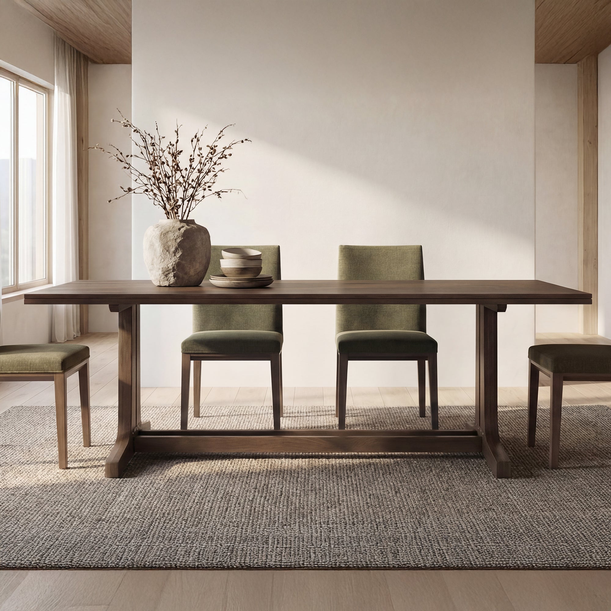 Samara Dining Table FURNITURE - dining table Moe's Furniture