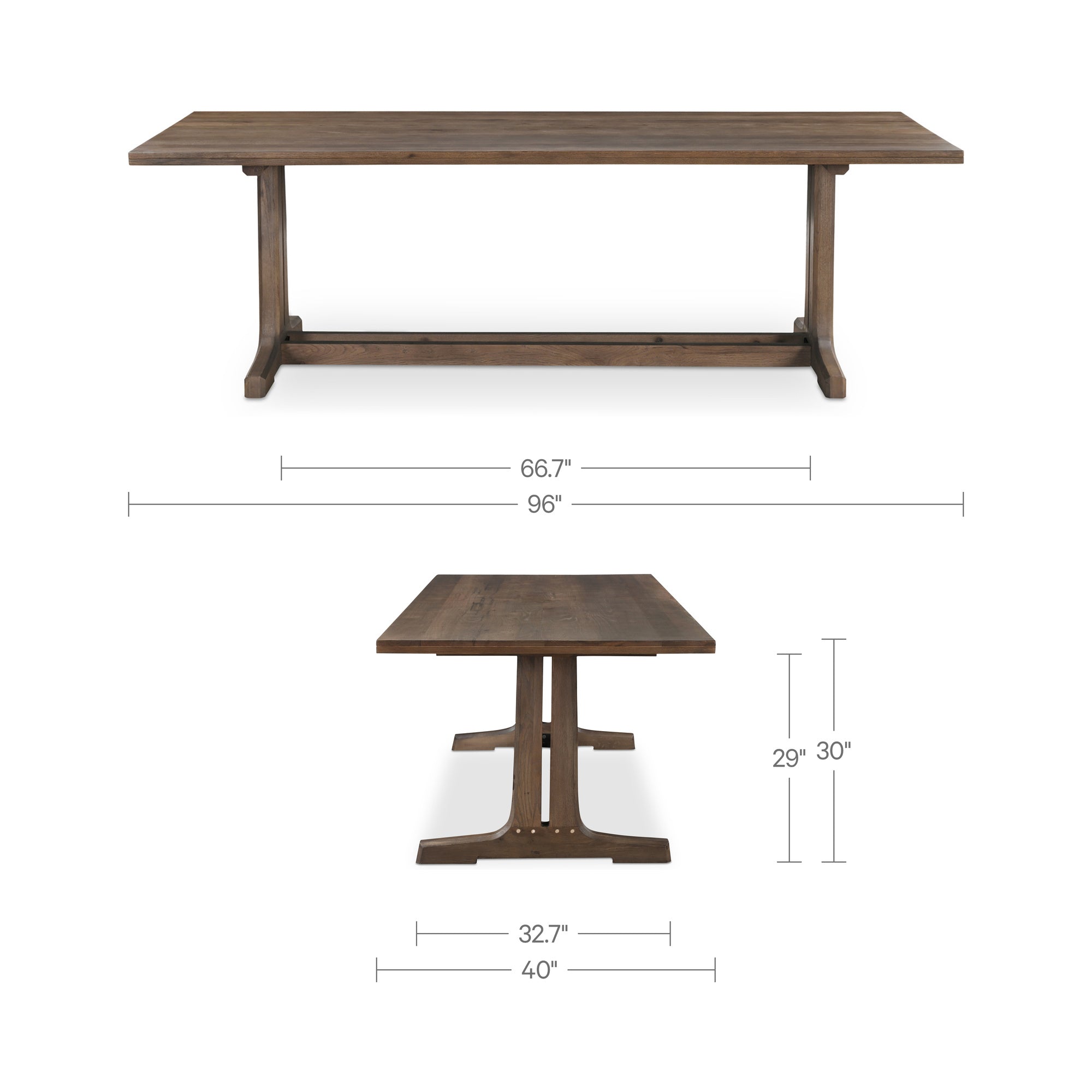 Samara Dining Table FURNITURE - dining table Moe's Furniture