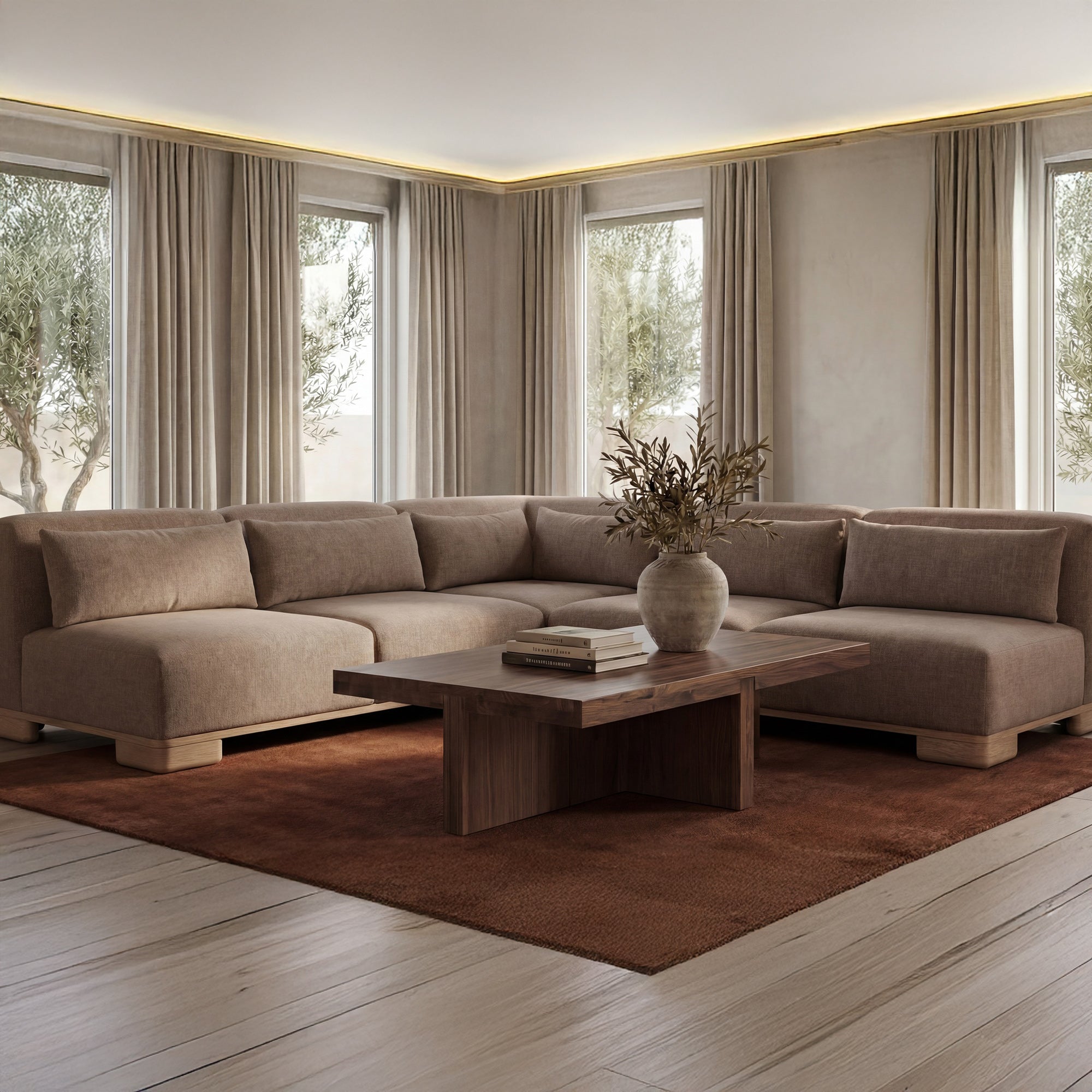 Forrest Coffee Table FURNITURE - coffee table Moe's Furniture