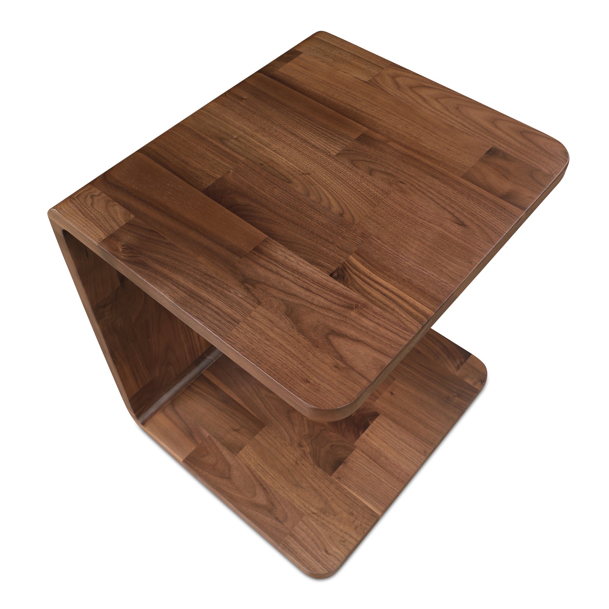 Charleigh Side Table Walnut Furniture - Sideboards Moe's Furniture