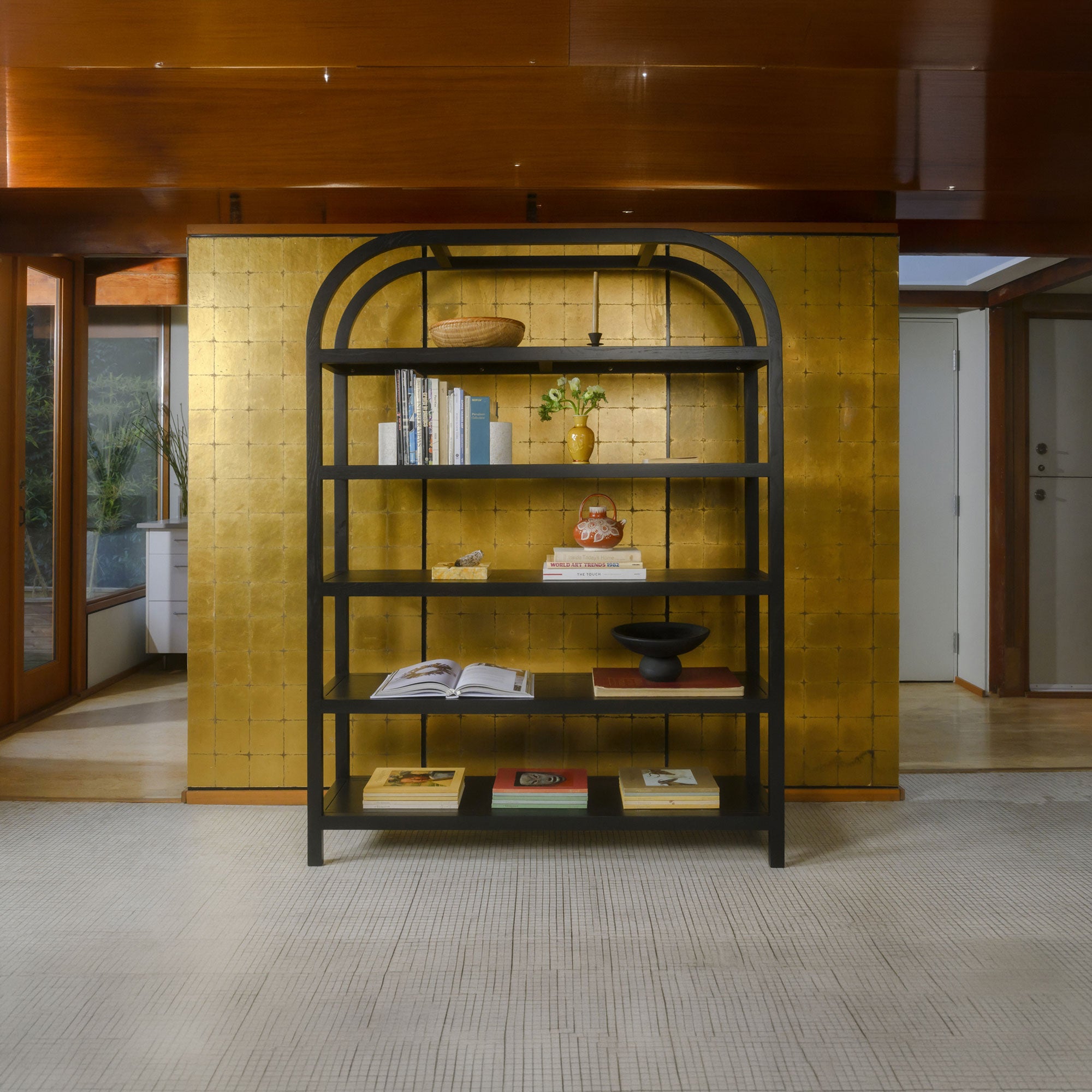 Row Large Bookcase FURNITURE - bookshelve Moe's Furniture