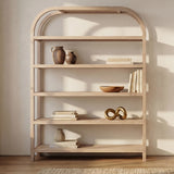 Row Large Bookcase FURNITURE - bookshelve Moe's Furniture