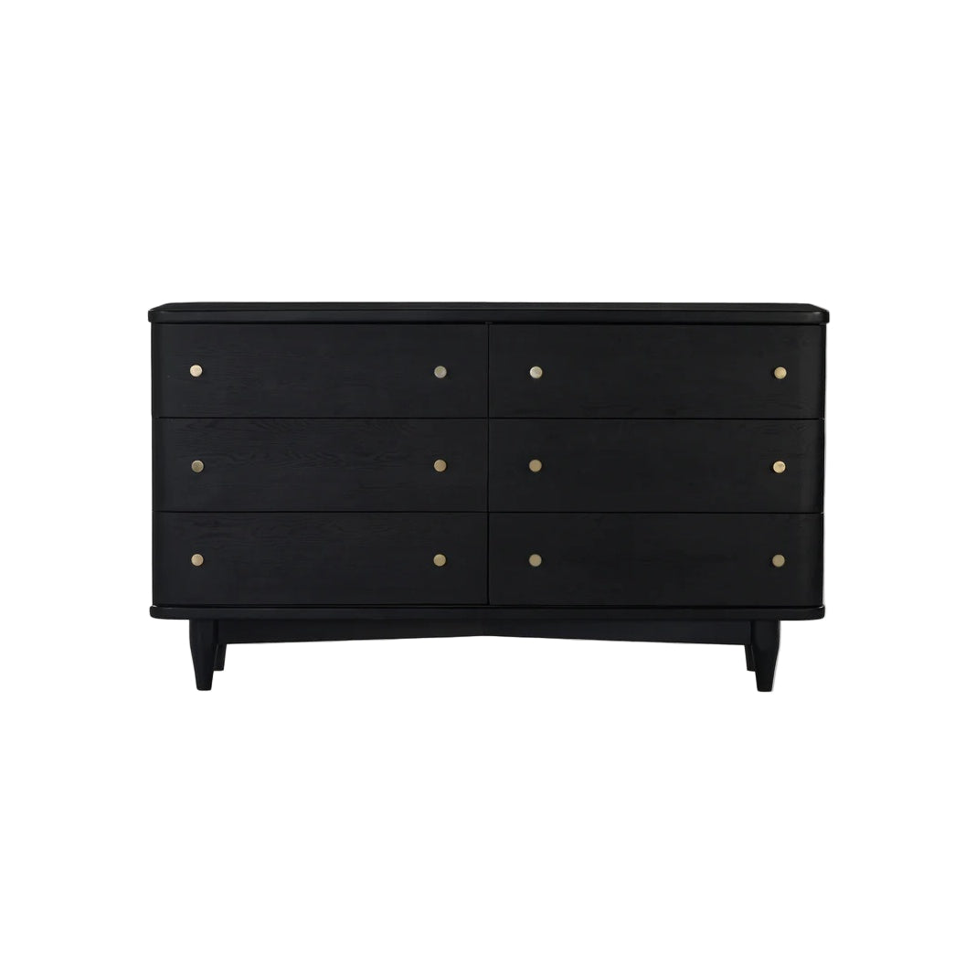 Danyel Dresser FURNITURE - dressers & chests Union Home Charcoal