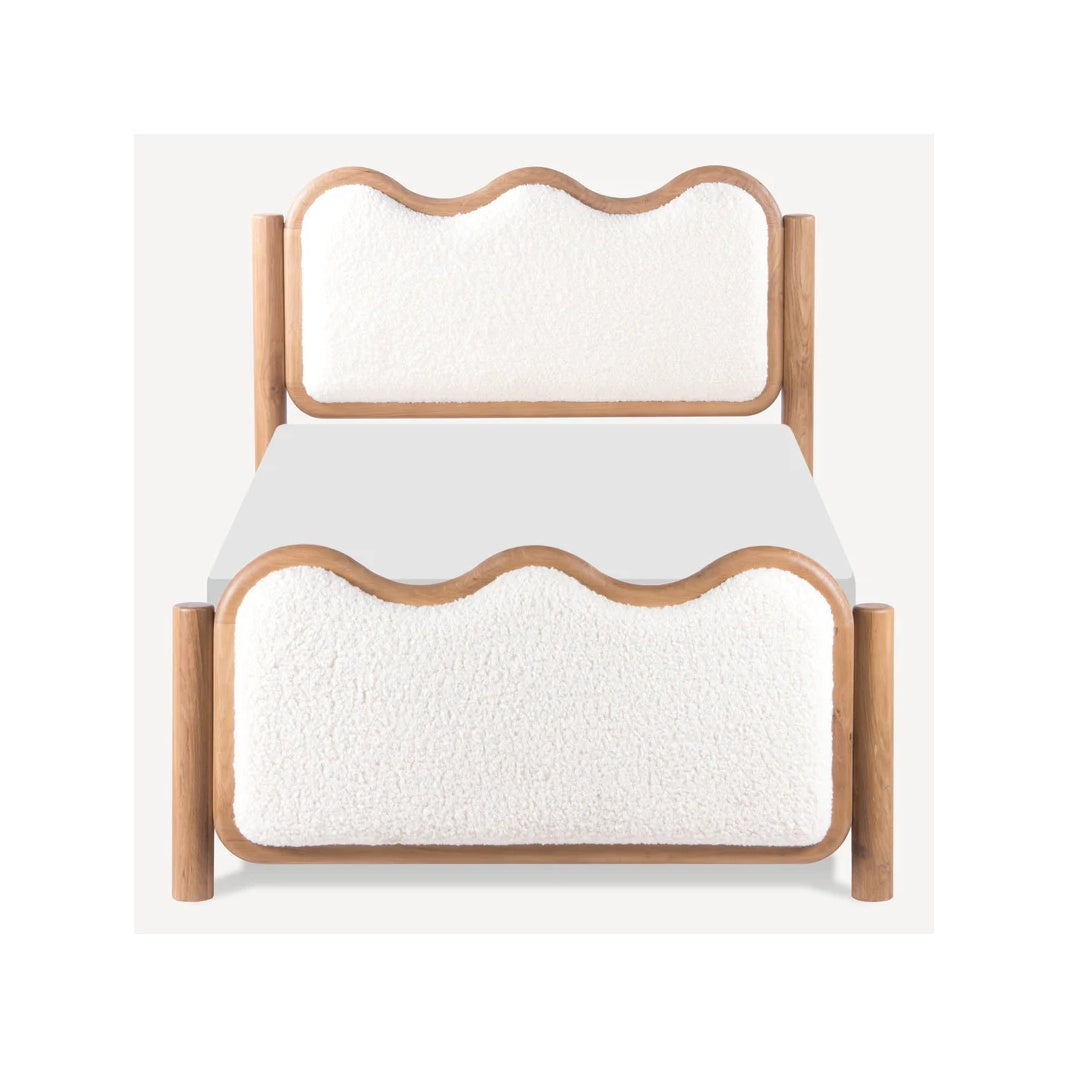 Swish Bed FURNITURE - bed Union Home Twin Natural