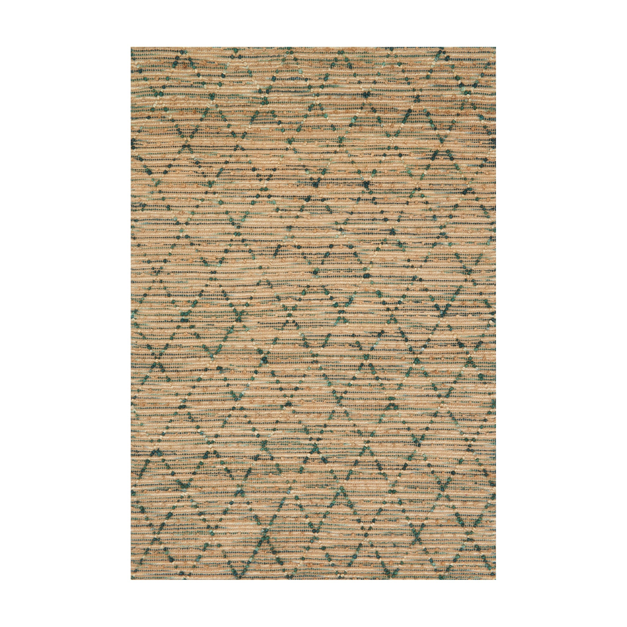 Loloi Beacon Aqua Rug, 18" x 18"