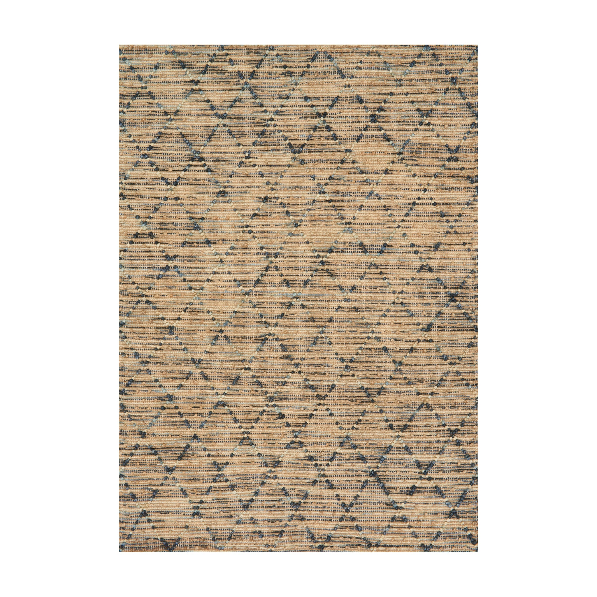 Loloi Beacon Navy Rug, 18" x 18"