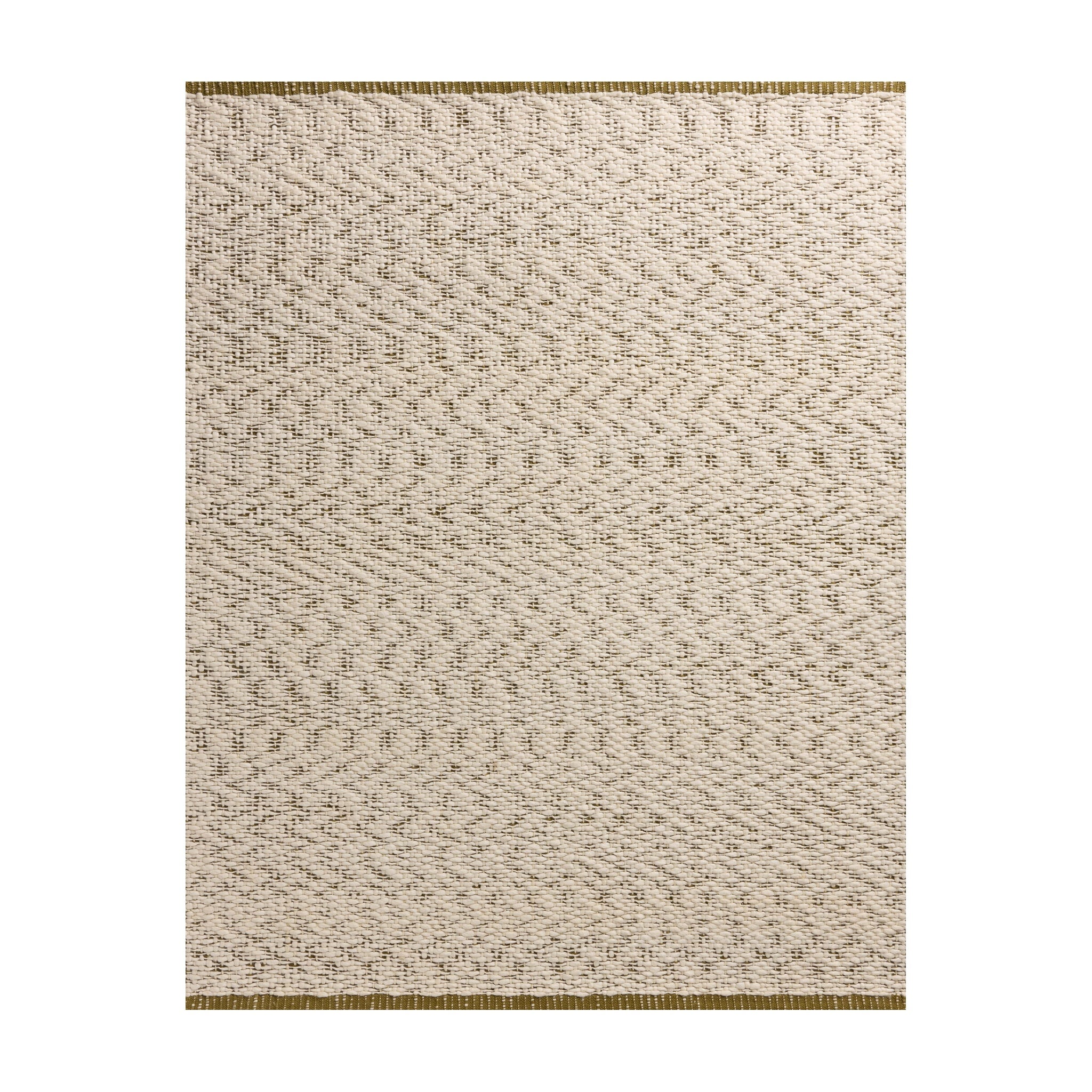 Joanna Gaines x Loloi Betty Ivory / Green Rug, 18" x 18"