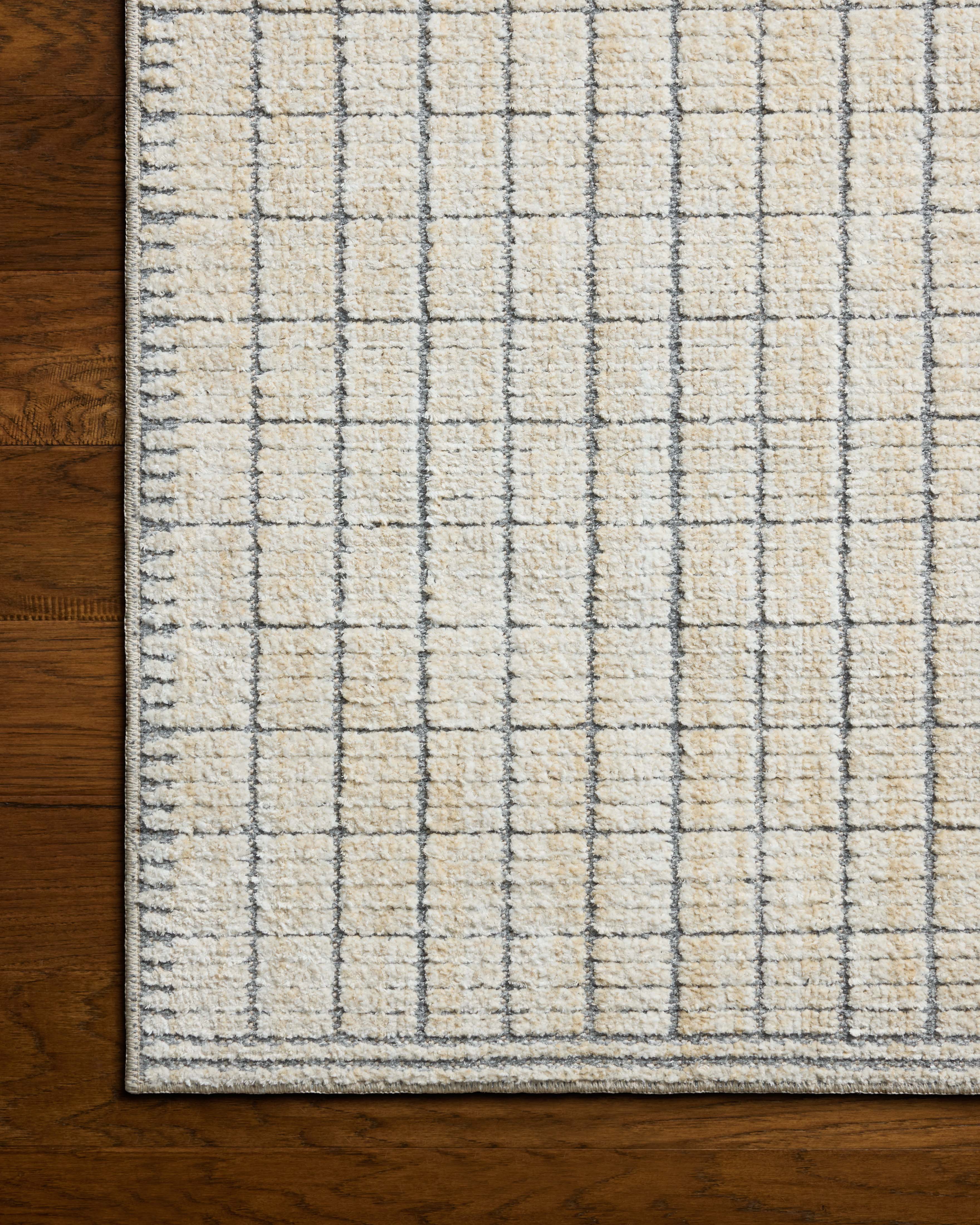 OVERSTOCK - Amber Lewis x Loloi Bexley Slate / Natural Rug - 7'10" x 10' IN STORE - Sale Rugs Loloi