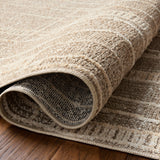 Amber Lewis x Loloi Bexley Mushroom / Natural Rug RUGS - synthetic Loloi