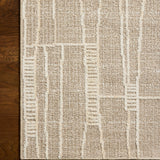 Amber Lewis x Loloi Bexley Mushroom / Natural Rug RUGS - synthetic Loloi