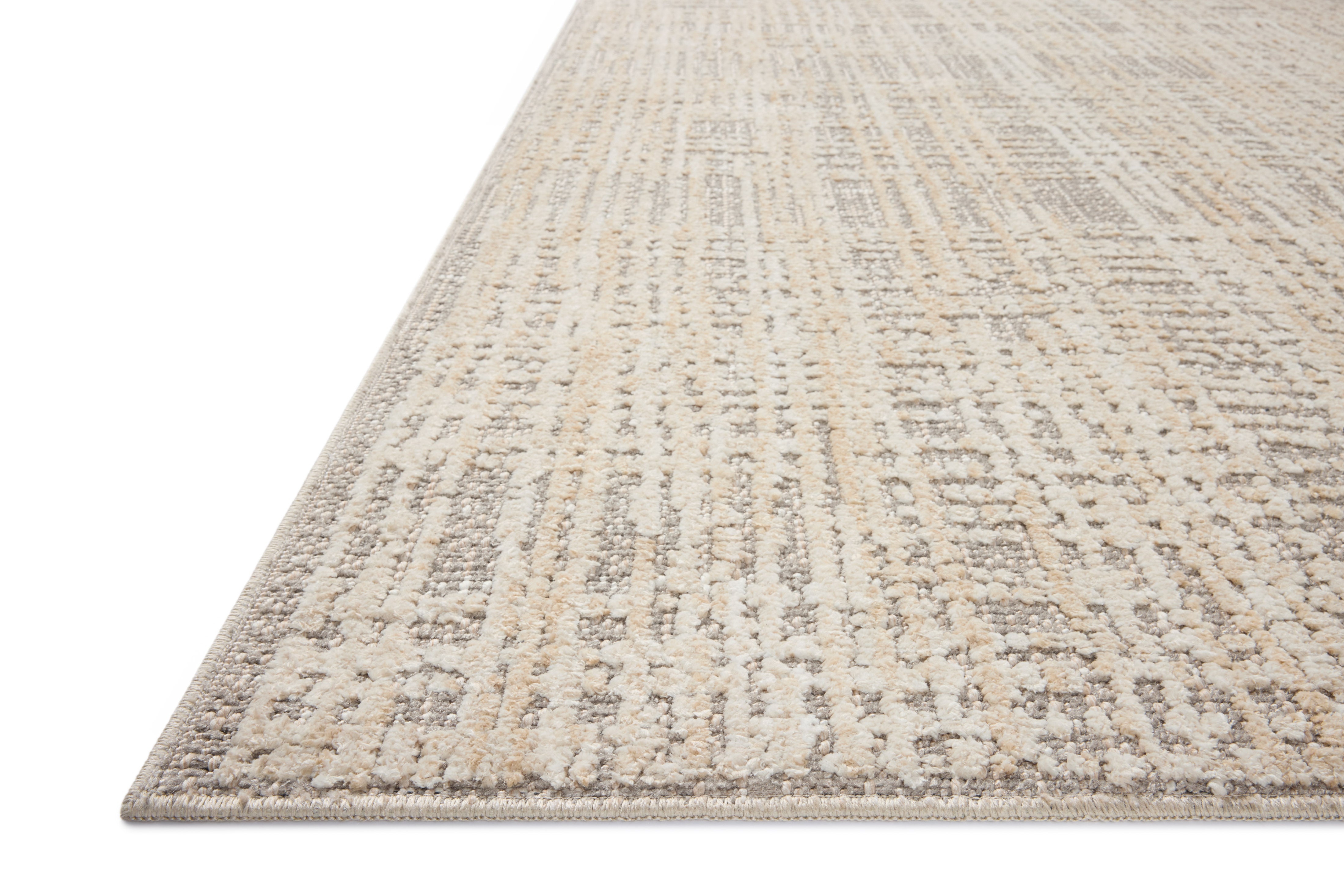 Amber Lewis x Loloi Bexley Natural / Dove Rug RUGS - synthetic Loloi