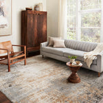 Loloi Bianca Stone / Gold Rug RUGS - synthetic Loloi
