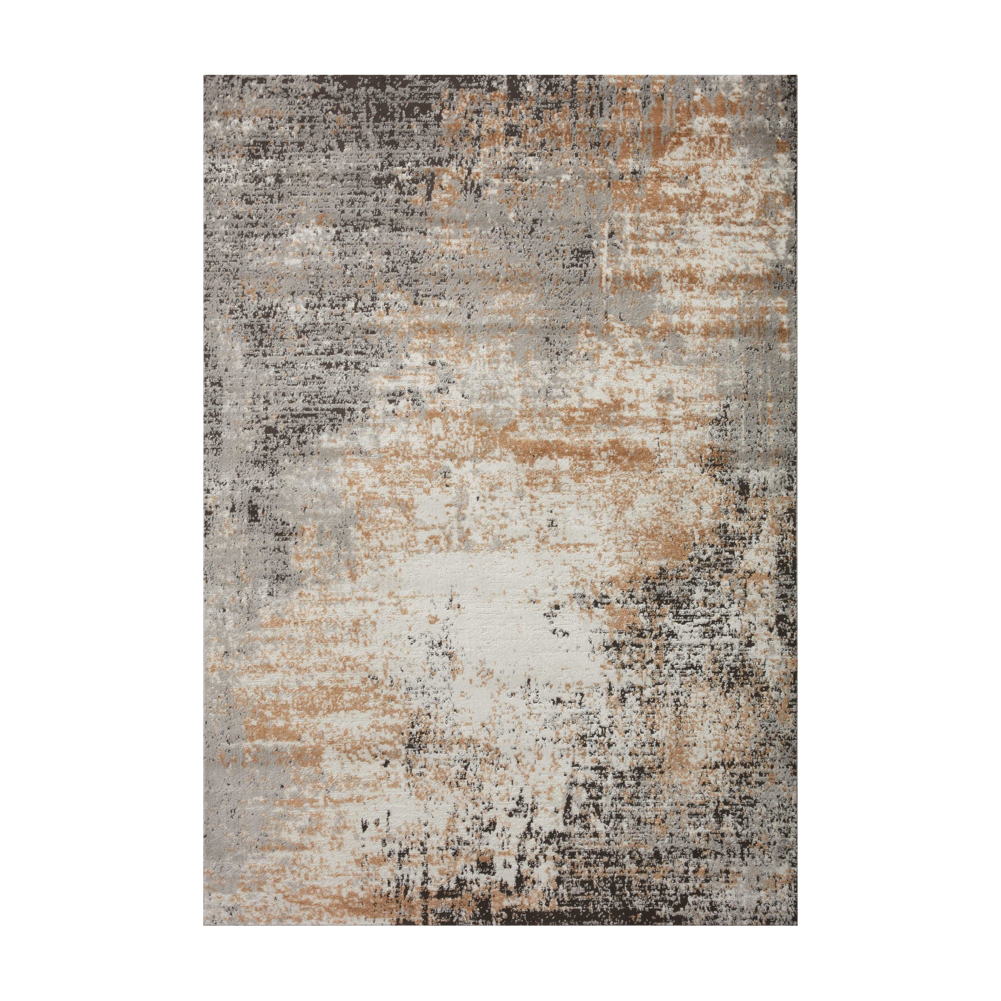 Loloi Bianca Stone / Gold Rug, 18" x 18"