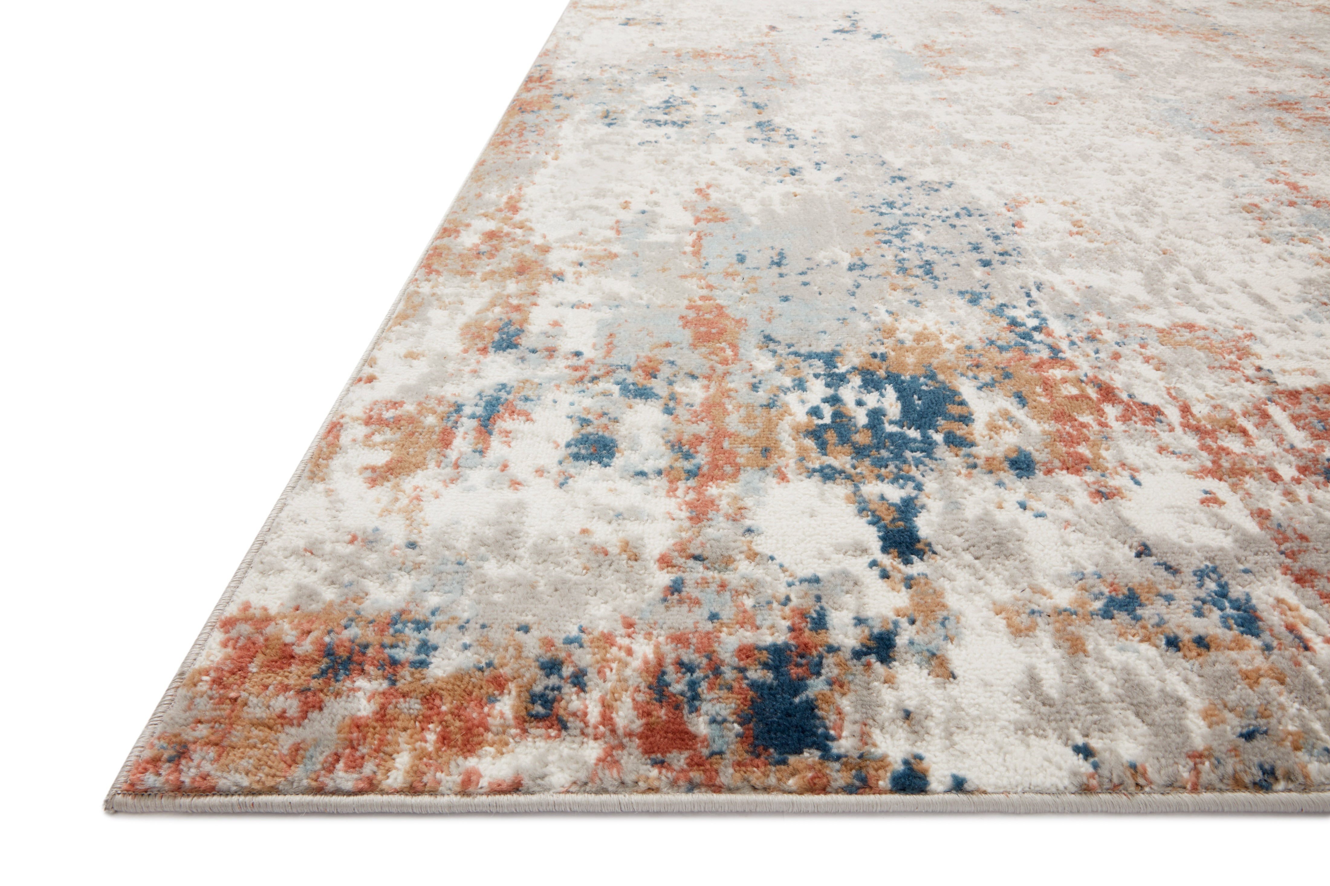 Loloi Bianca Ivory / Multi Rug RUGS - synthetic Loloi