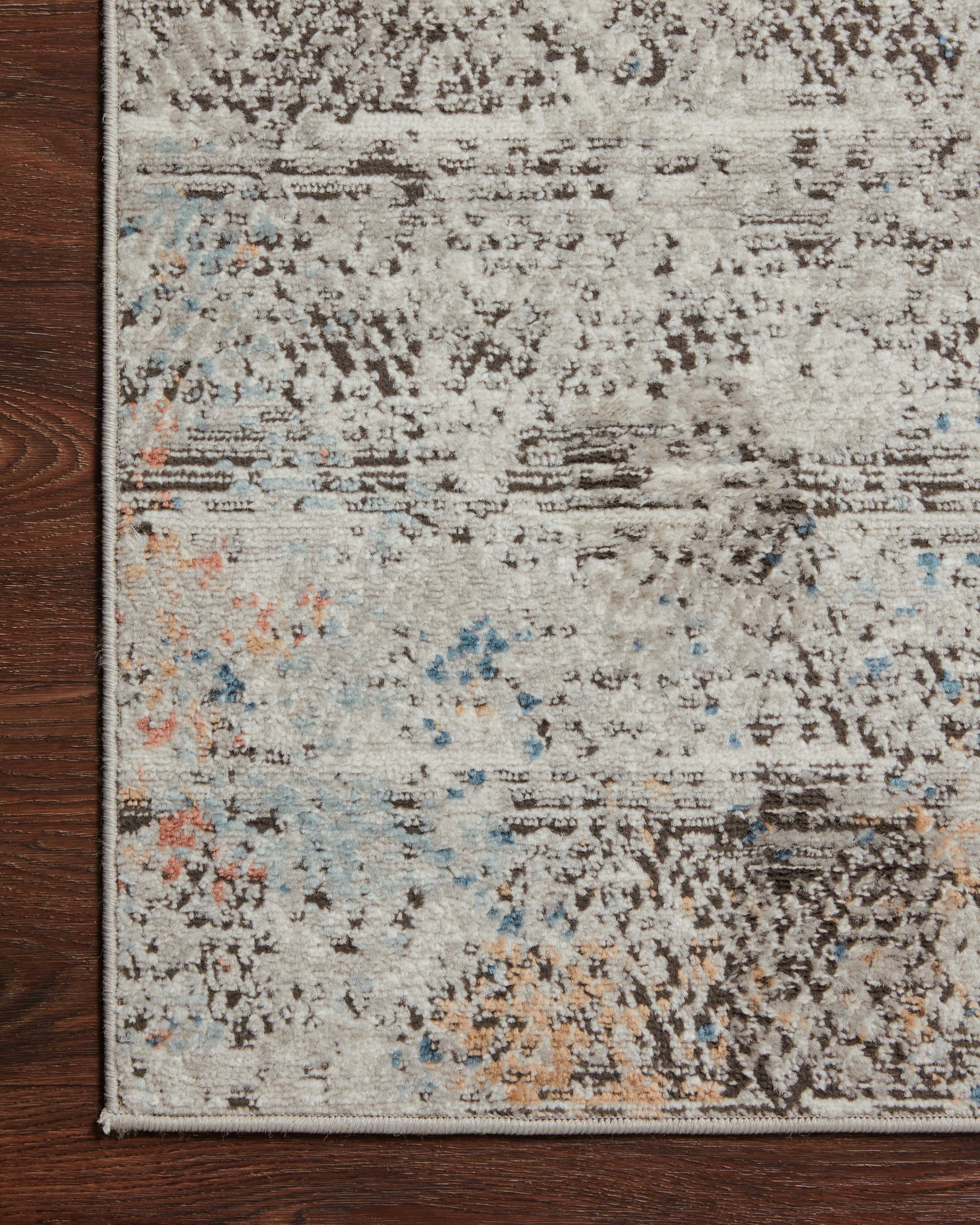 Loloi Bianca Grey / Multi Rug RUGS - synthetic Loloi