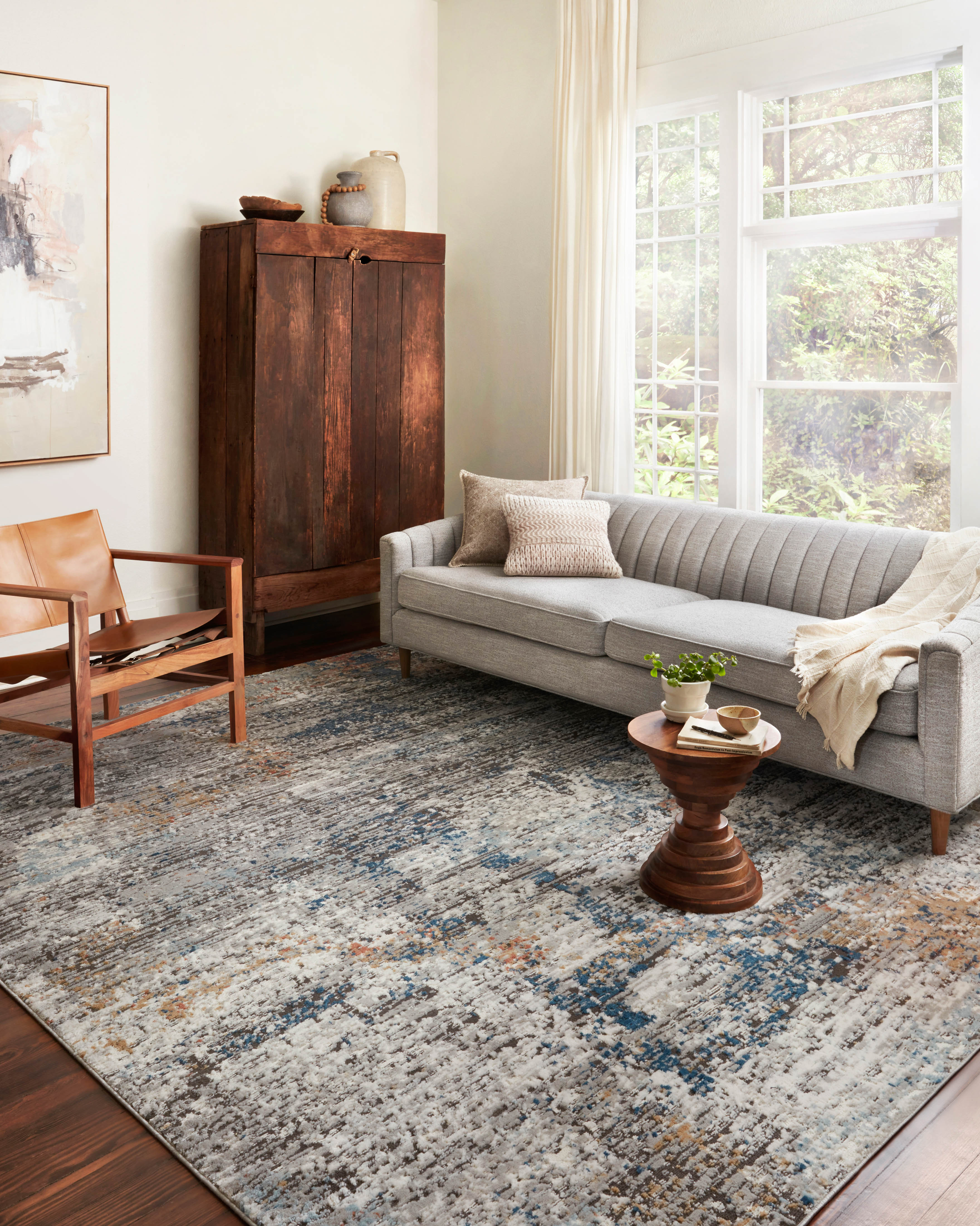 Loloi Bianca Granite / Multi Rug RUGS - synthetic Loloi