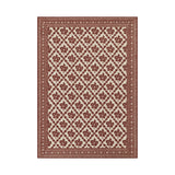 Bellbury Lattice Rug RUGS - wool Momeni Red 2' x 3'