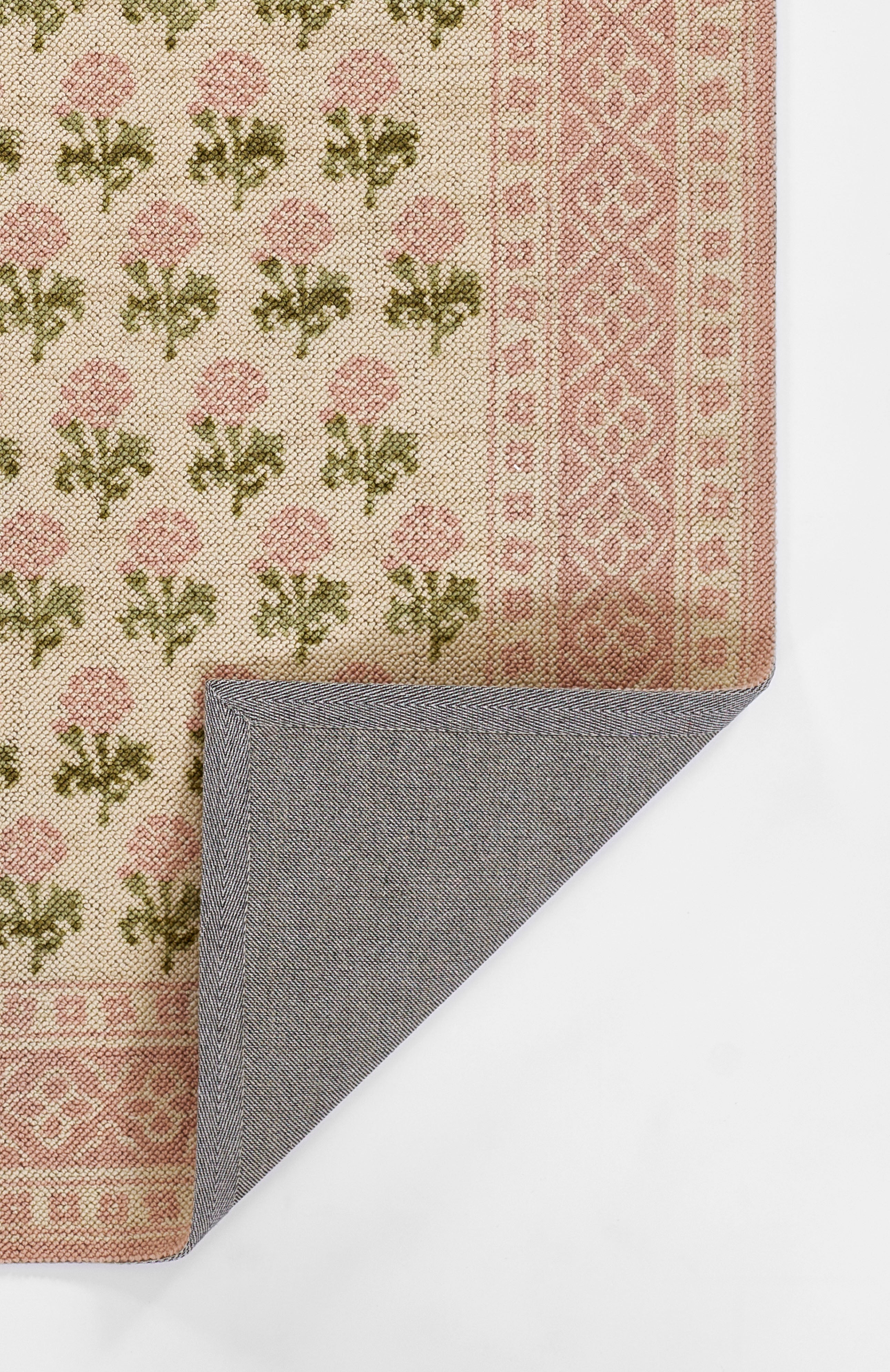 Bellbury Block Print Rug RUGS - wool Momeni