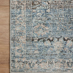 Amber Lewis x Loloi Billie Denim / Blush Rug 0-patterned rugs Loloi