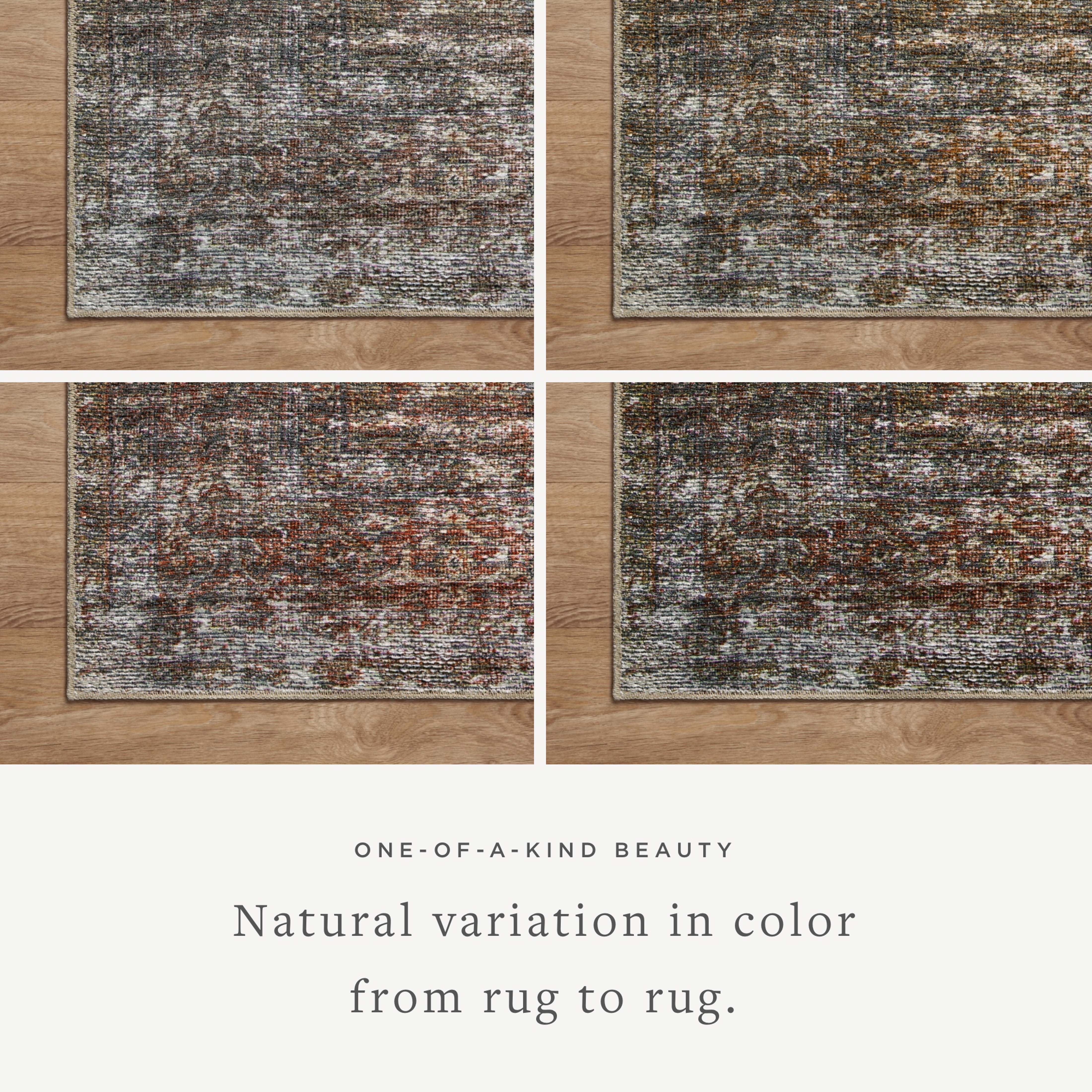 Amber Lewis x Loloi Billie Tobacco / Rust Rug 0-patterned rugs Loloi