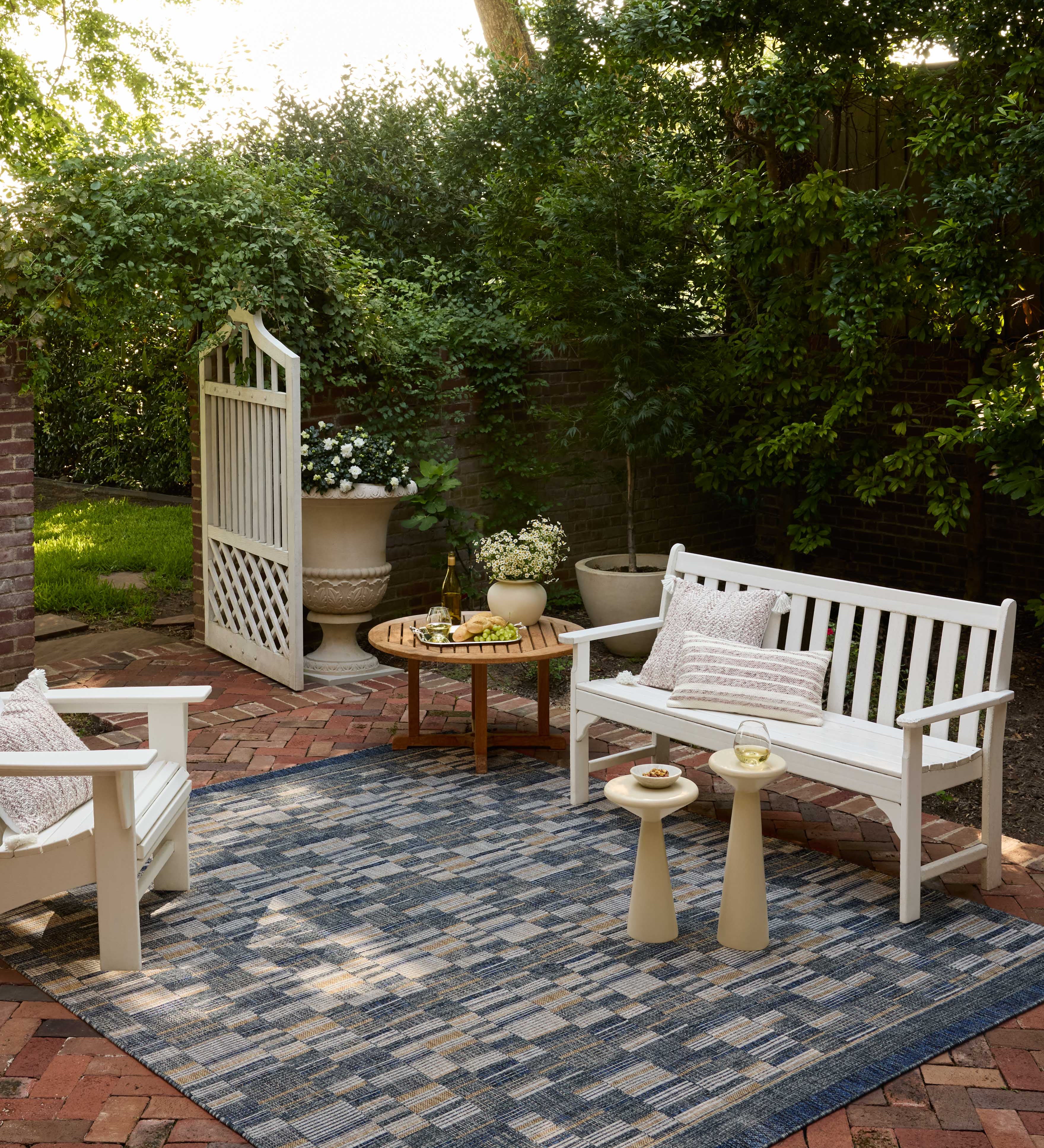 Loloi Birch Denim / Gold Rug
