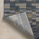 Loloi Birch Denim / Gold Indoor/Outdoor Rug Loloi