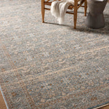 Angela Rose x Loloi Blake Ocean/ Mocha Rug 0-RUGS Loloi