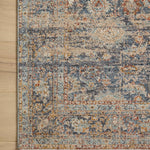 Angela Rose x Loloi Blake Navy/ Multi Rug 0-RUGS Loloi